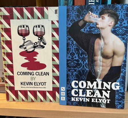 Front covers of Coming Clean book 
